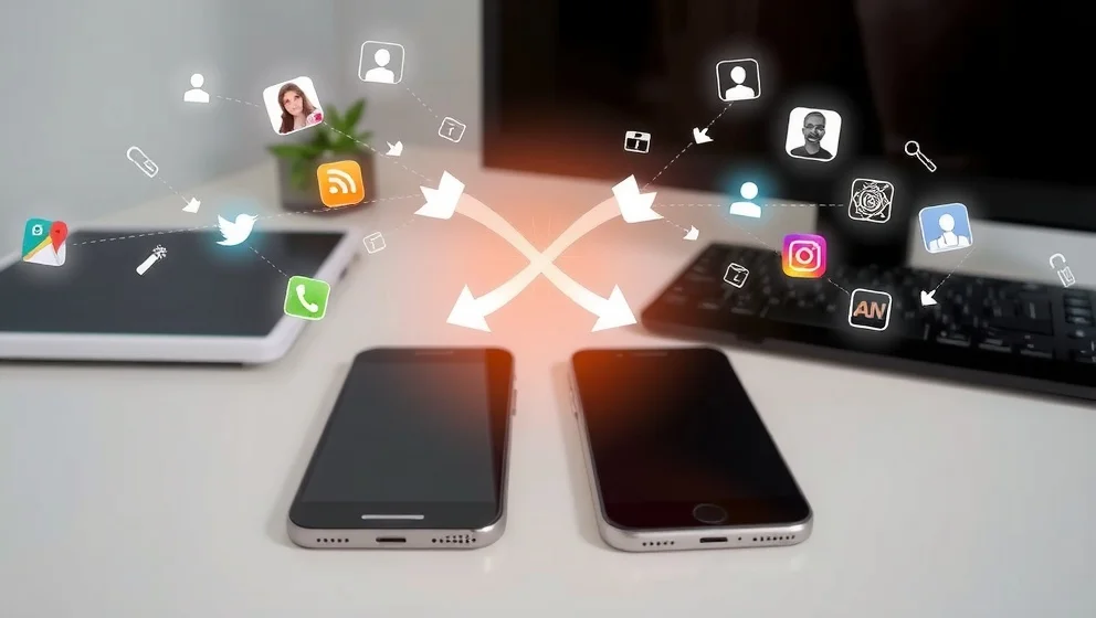 Hur flyttar man allt från en Samsung till en annan