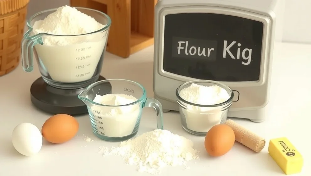 Hur många dl mjöl är 2 kg