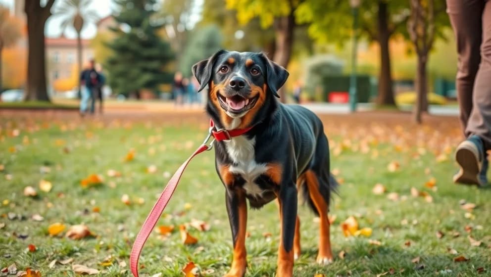 Hur tränar du din hund att inte dra i koppel