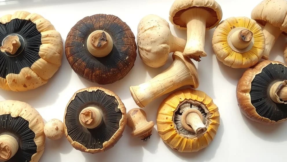 Hur vet man om champinjoner är gamla