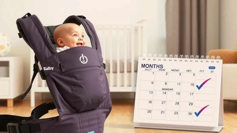 När kan bebis sitta framåt i bärsele